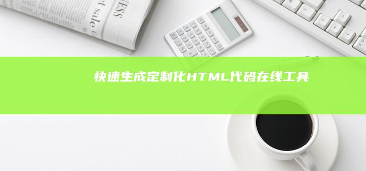 快速生成定制化HTML代码在线工具